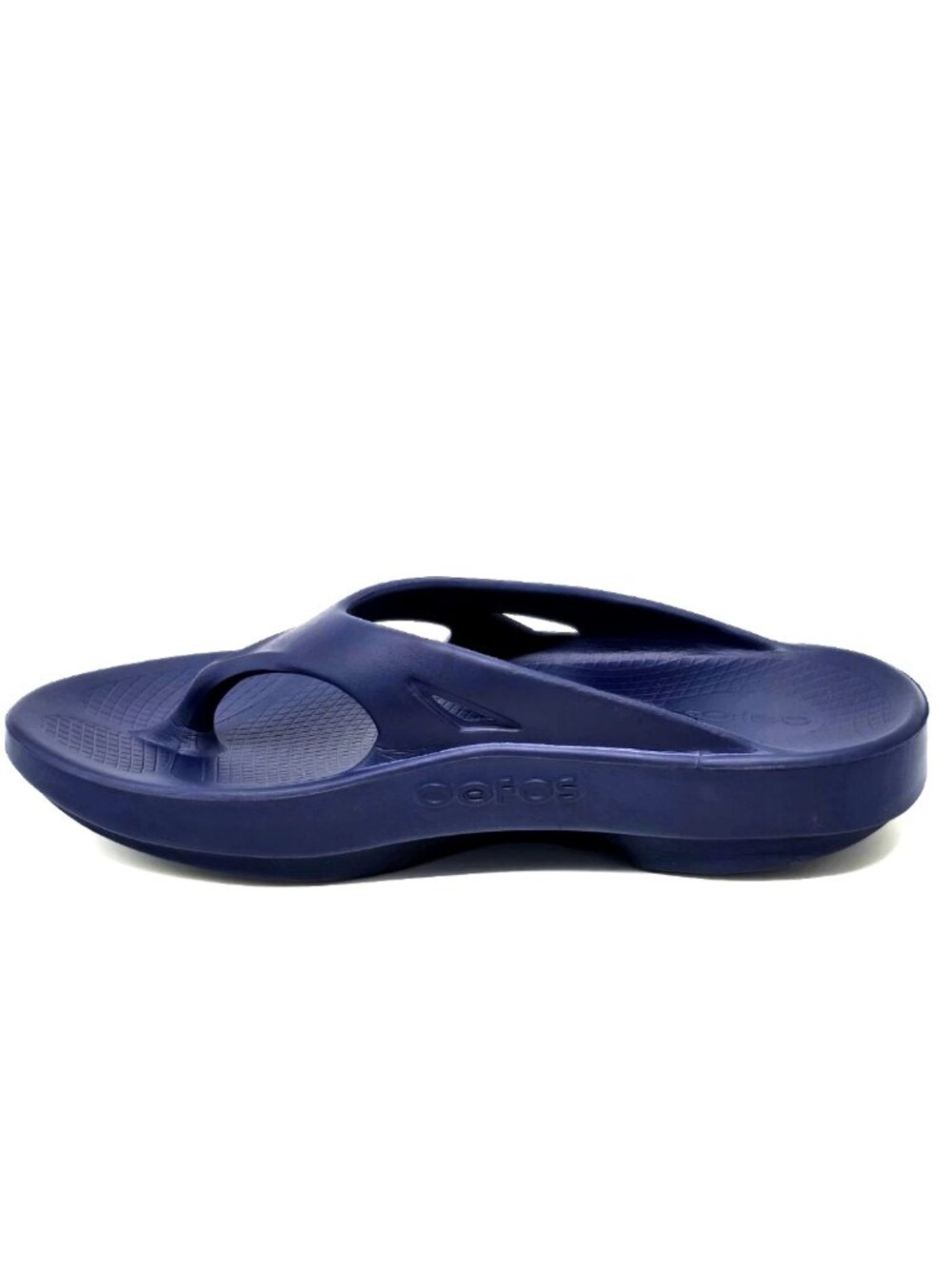 OOFOS Original Recovery Blue Flip Flop Thong Sandals Shoes Men's 6 Women's 8 - Picture 9 of 12